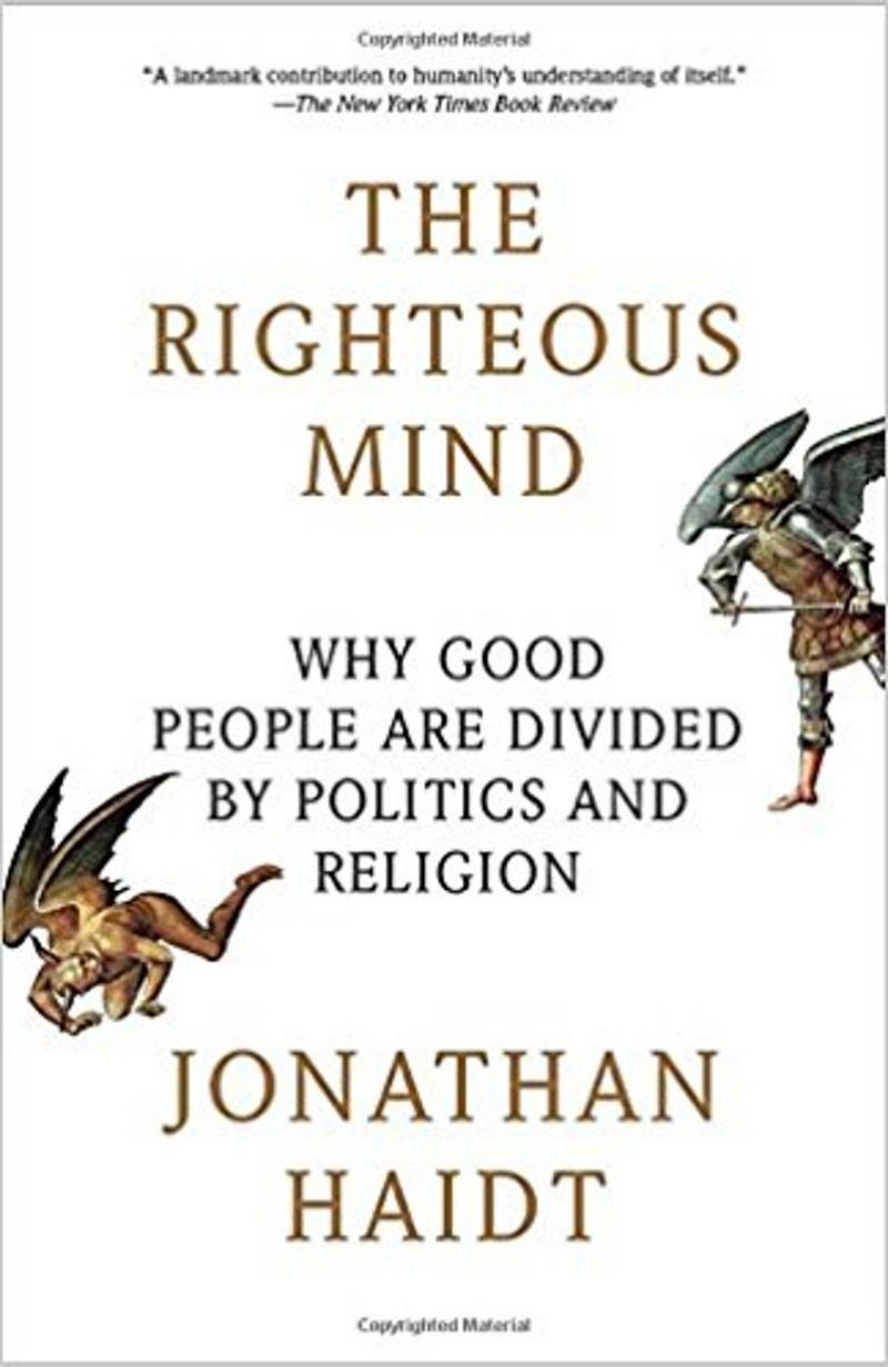 The righteous mind book