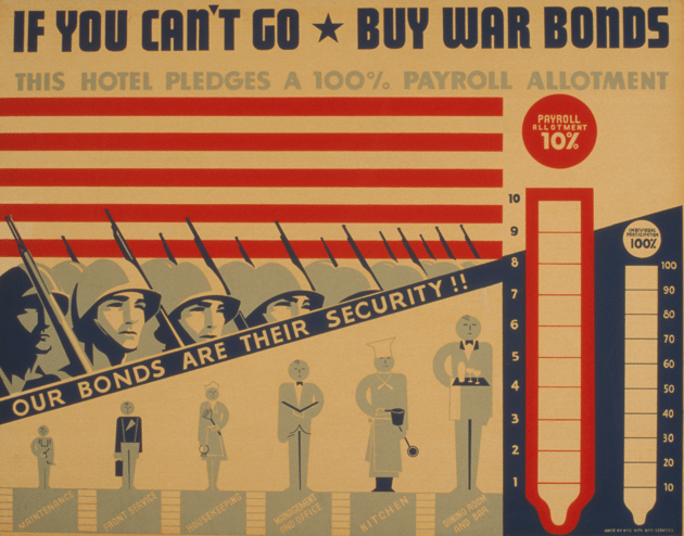 World War II poster war bonds
