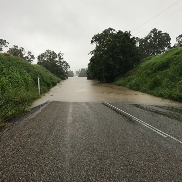 Flooding in Hinchinbrook Shire , Queensland, March 2018.