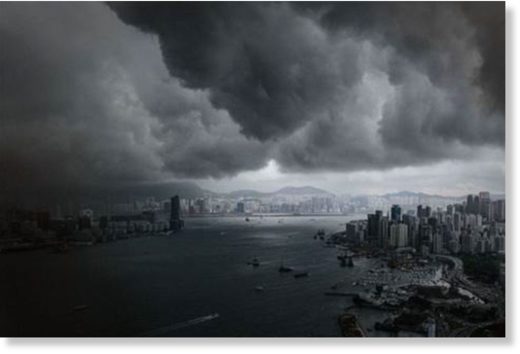 storm clouds gathering