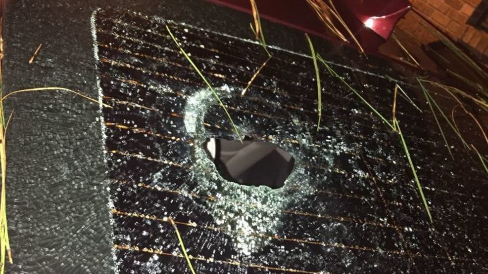 Multiple reports of windows broken due to the hail storm