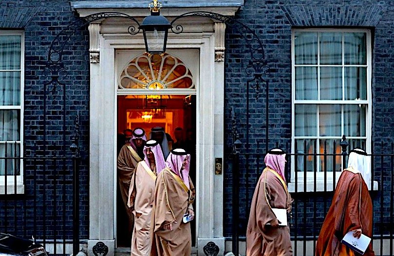 Saudis leave Downing