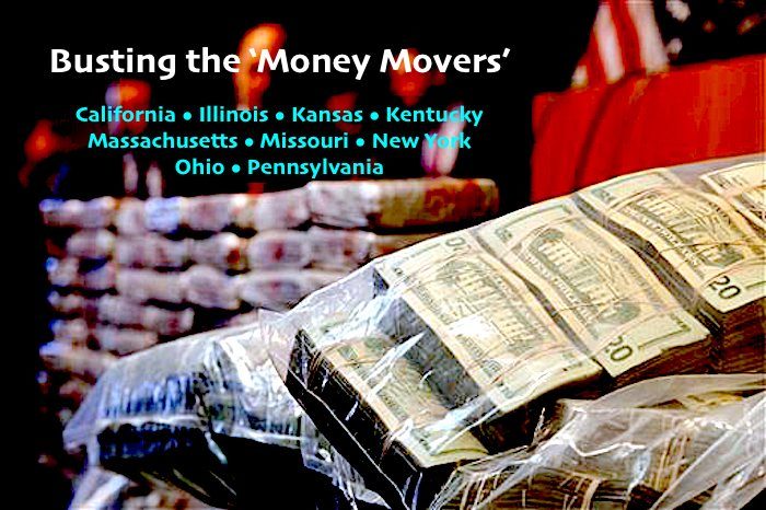 Money piles