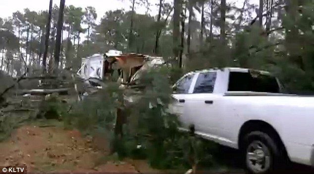 US Southwest storm damage