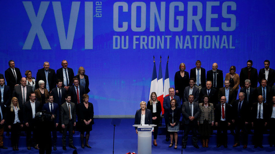 Click to enlarge Le Pen National Front