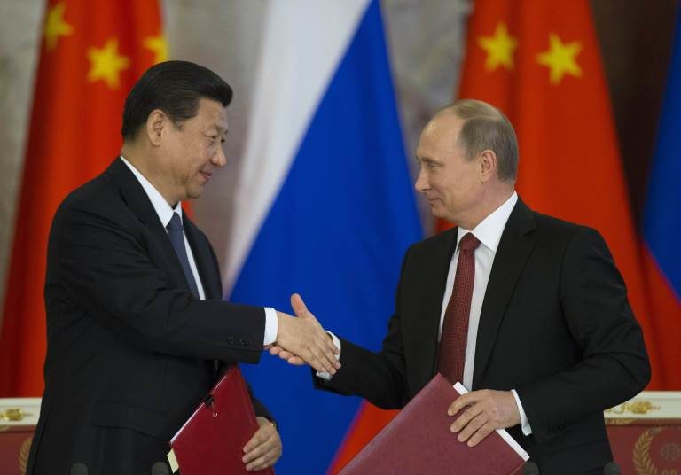 Xi Jinping Vladmir Putin Moscow