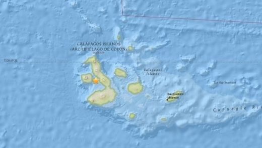 galapagos earthquake march 2018