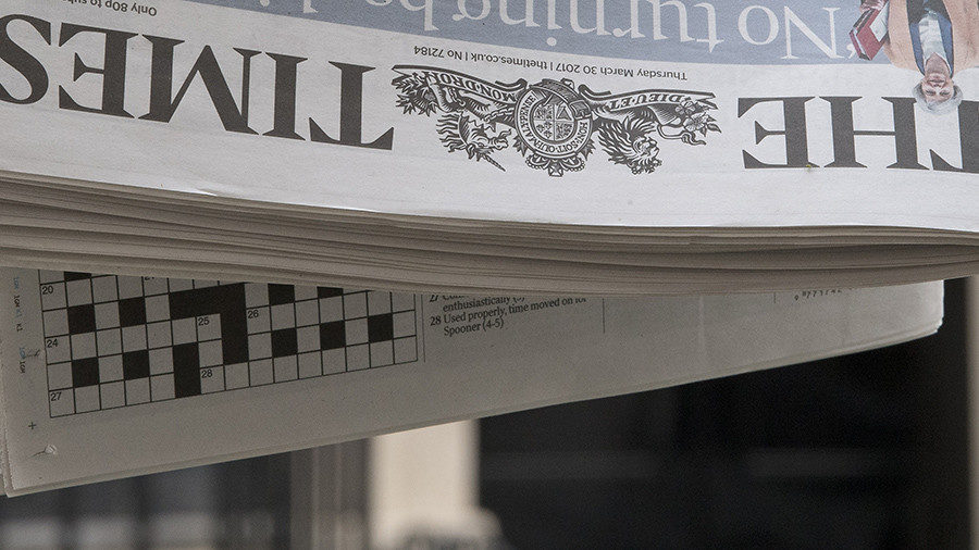 The time newspaper