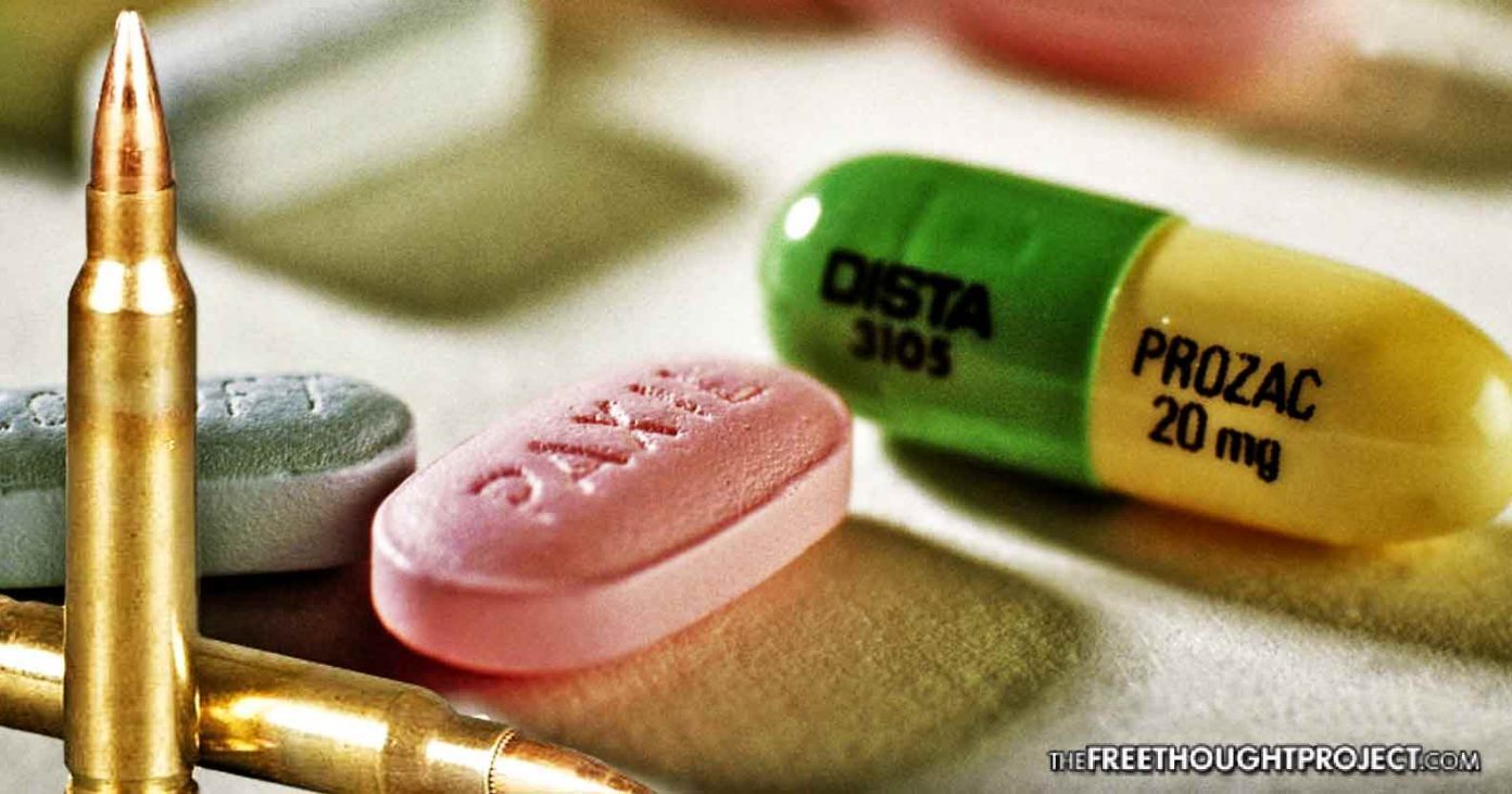 mass shootings linked pharmaceuticals