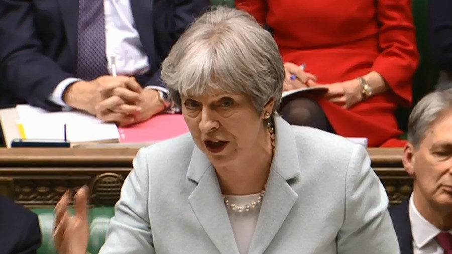 Click to enlarge Theresa May