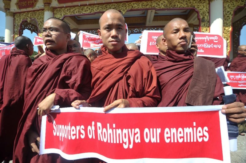myanmar buddhists