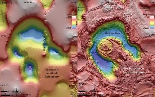 Dormant Volcano in Gulf of Mexico