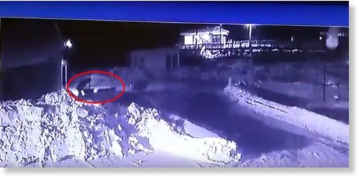 The attack occurred at around midnight