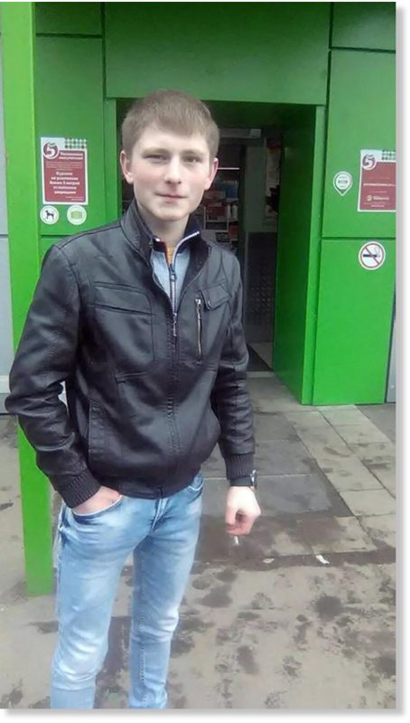 Oleg Shushunov, 18, died from blood loss after being set upon by at least eight ferocious dogs