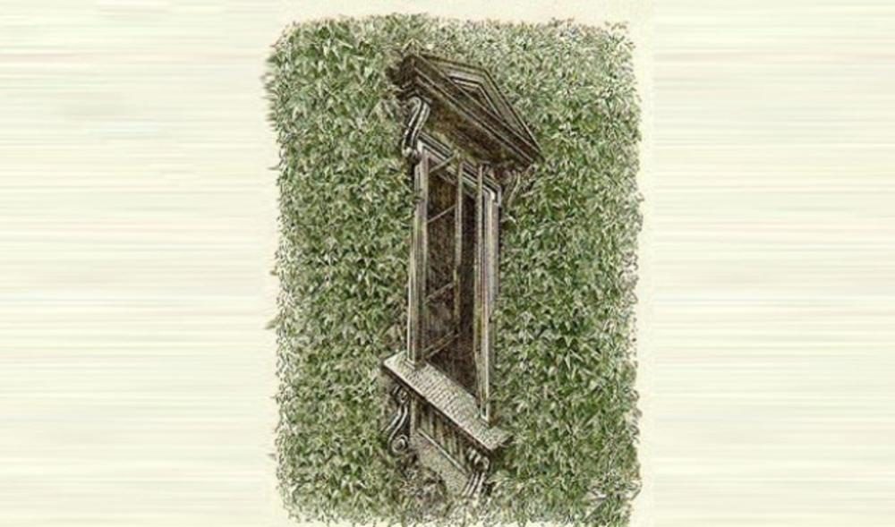 Click to enlarge Optical illusion window
