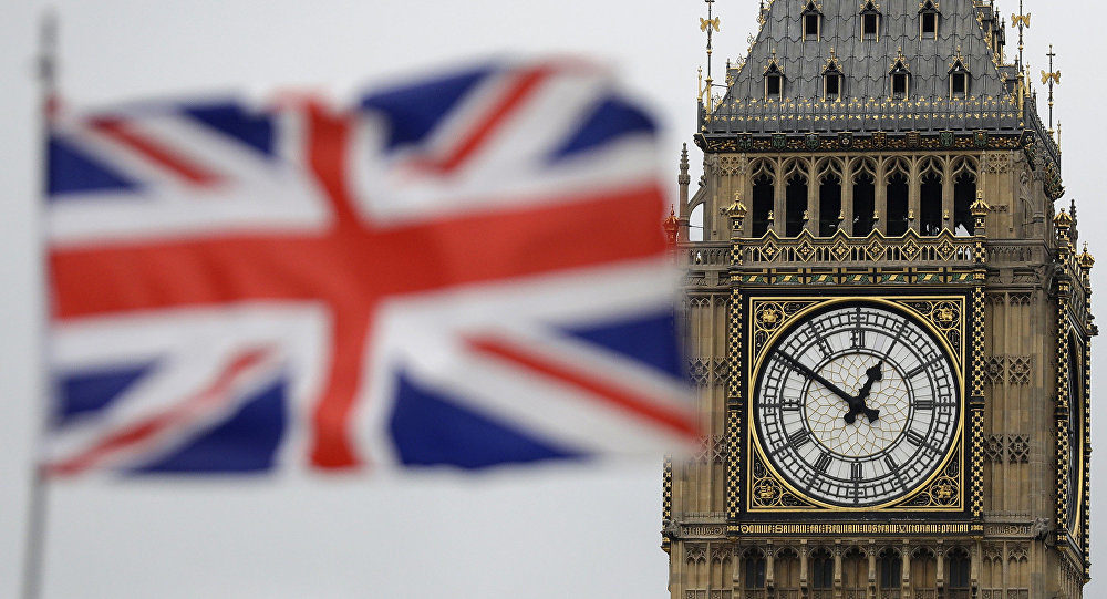 UK flag Big Ben