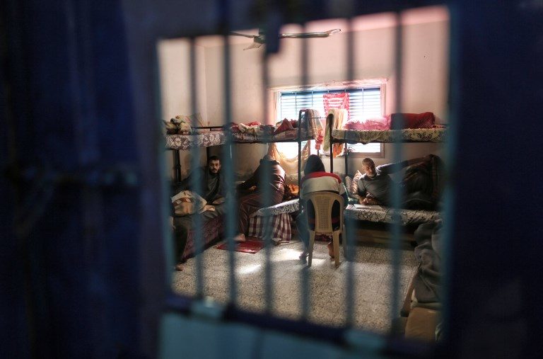 palestinians in jail