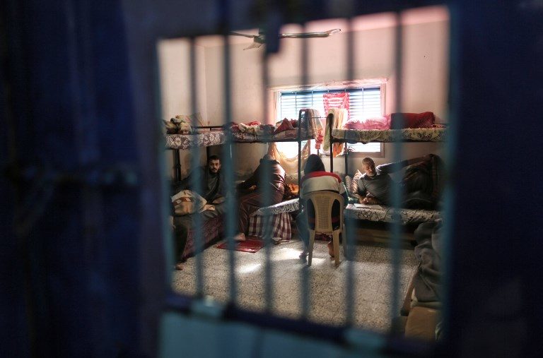 Click to enlarge palestinians in jail