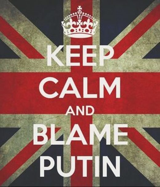 british putin blame
