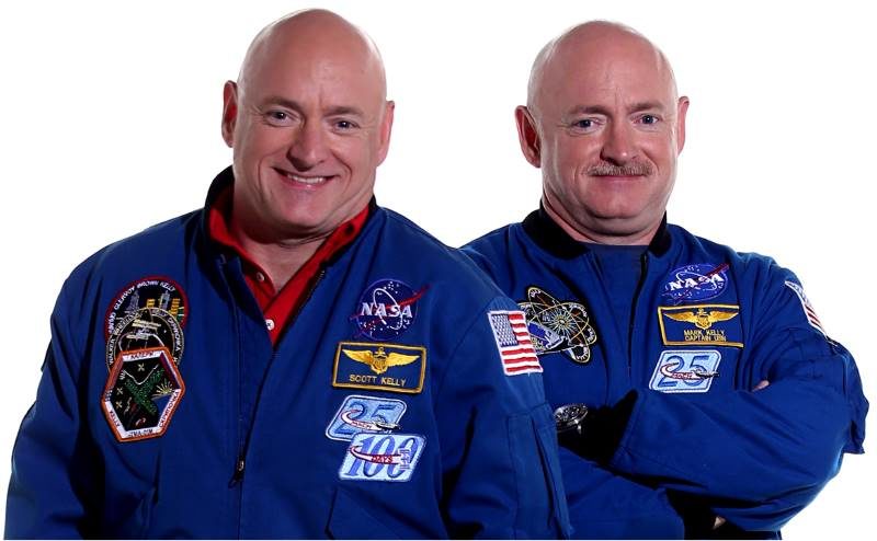 Click to enlarge kelly twins astronauts
