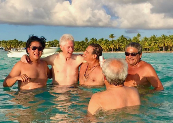 Click to enlarge Bill Clinton George Nader