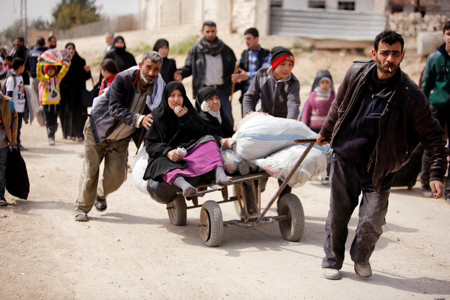 Eastern Ghouta refugees