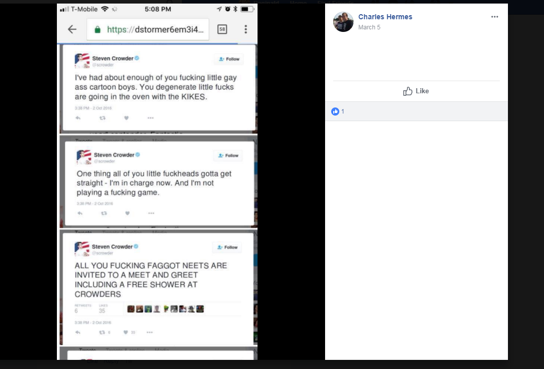 Hermes fake tweets