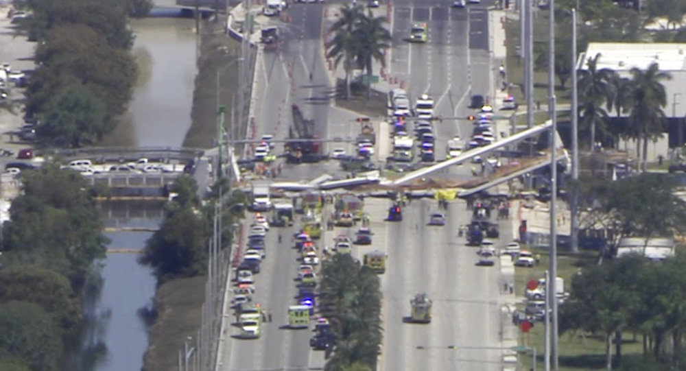 bridge collapse miami