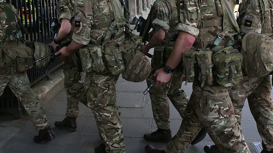 UK soldiers army