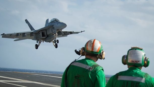 Click to enlarge U.S. Navy F/A-18 Hornet jet