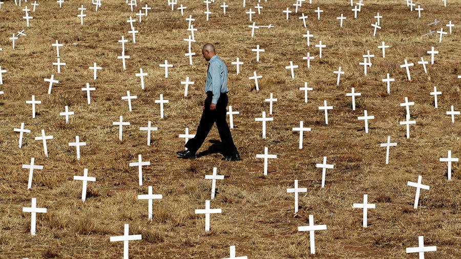 white south african graves