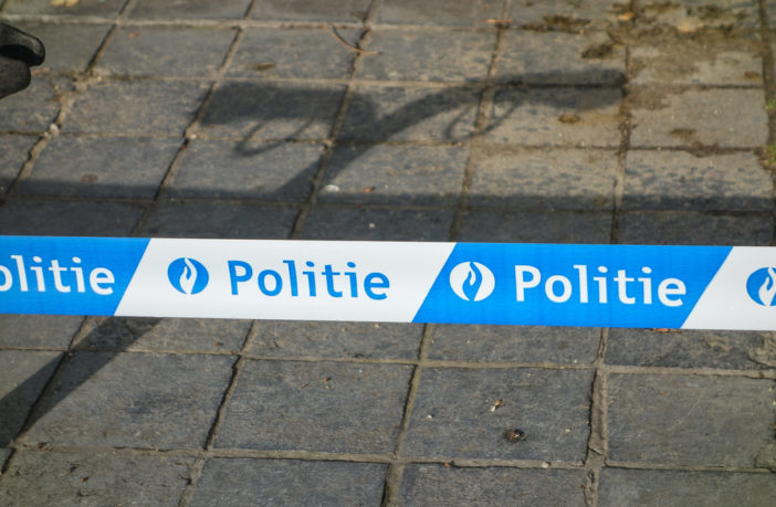 belgian police line
