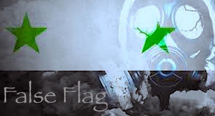 Click to enlarge Falseflagsyrian flag