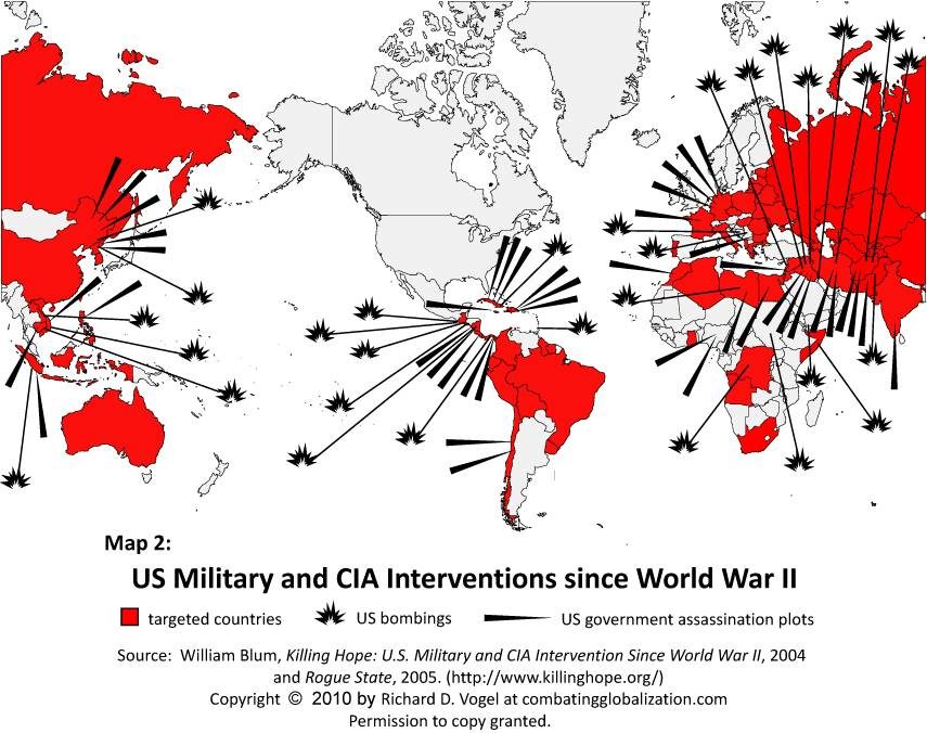 US cia militery inventions coups