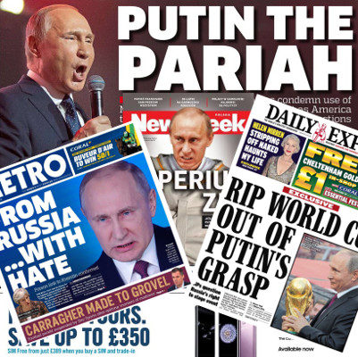 Click to enlarge British tabloids