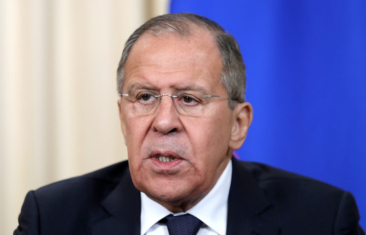 Click to enlarge Russian Foreign Minister Sergey Lavrov
