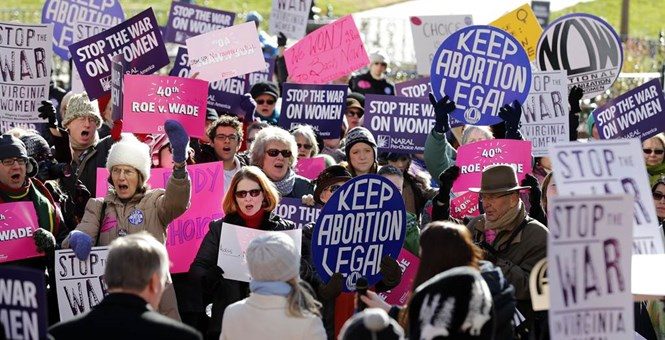 Click to enlarge abortion protest