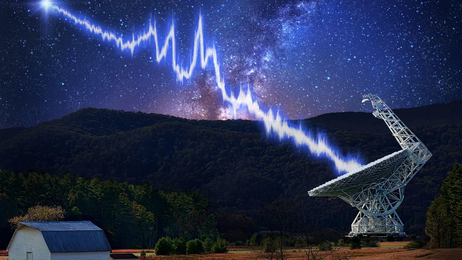 space signal antenna