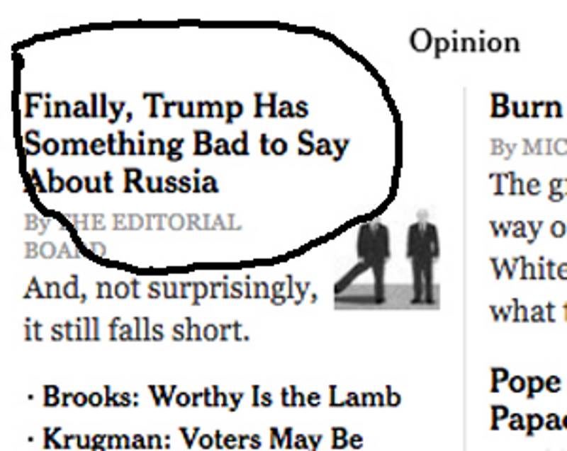 trump headline russia