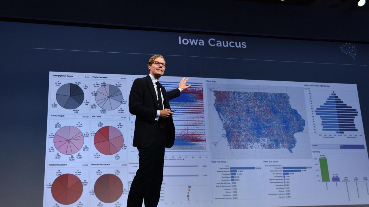 CEO of Cambridge Analytica Alexander Nix