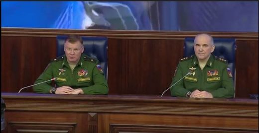 Konashenkov Syria briefing