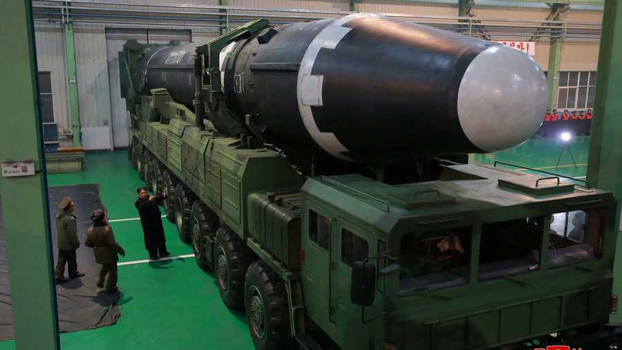 The Hwasong-15 test rocket