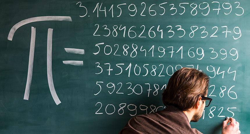 Click to enlarge Pi blackboard