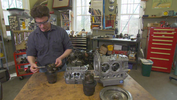 garage tinkering, hand work brain health