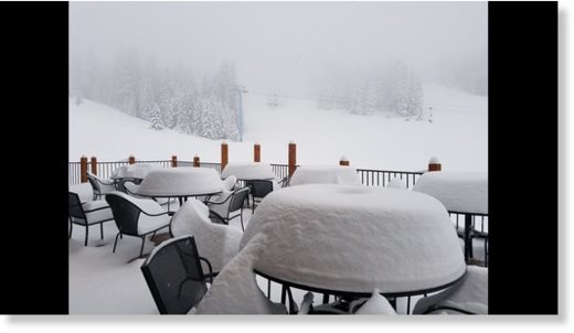 Click to enlarge Brundage has plenty of fresh powder after a winter storm dropped more than a foot of new snow on the mountain this weekend.