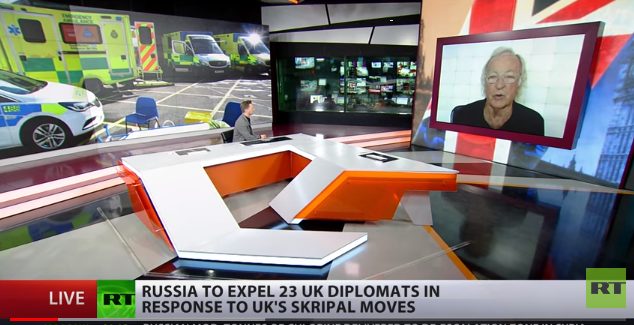 Click to enlarge John Pilger on RT