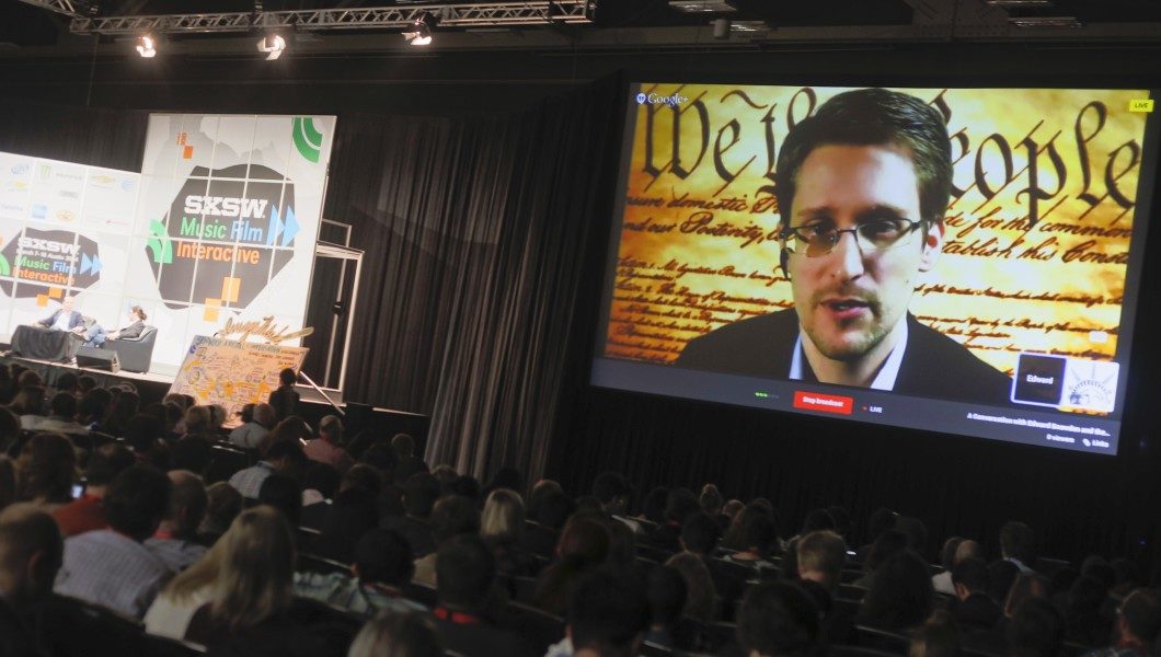 Click to enlarge Edward Snowden