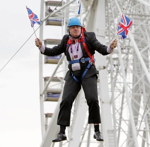 Click to enlarge Boris Johnson clown
