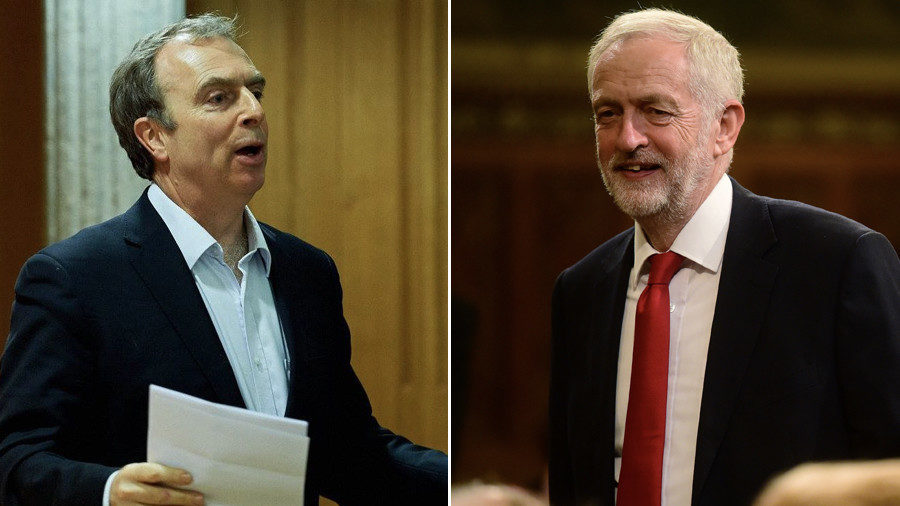 Click to enlarge Peter Hitchens Jeremy Corbyn
