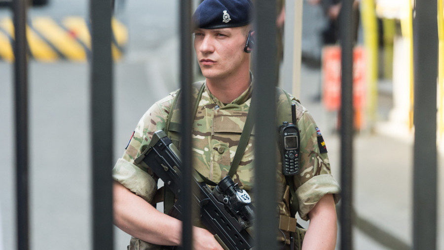 British UK soldier